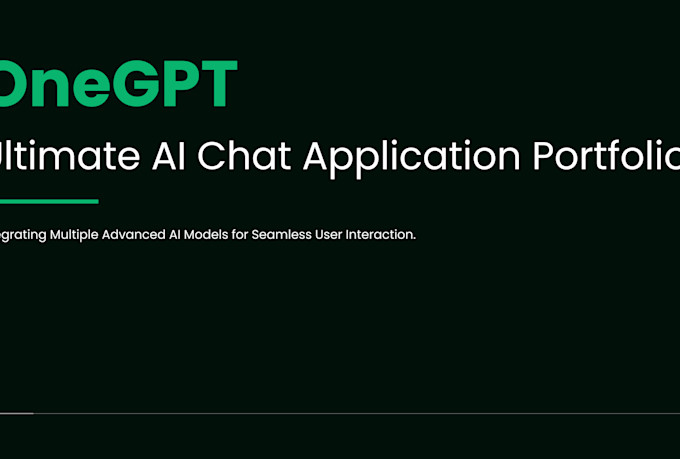 develop ai chatgpt mobile app or website ai saas app ai chatbot ai software